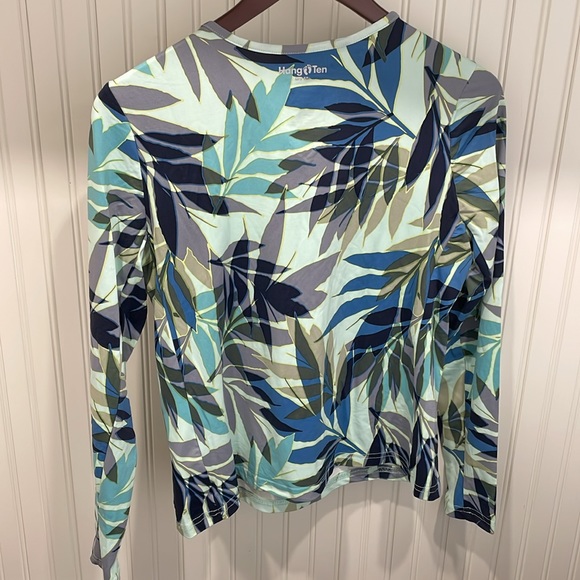 NWT Hang Ten top UVF 50+, quick dry and zippered picket - Picture 2 of 9